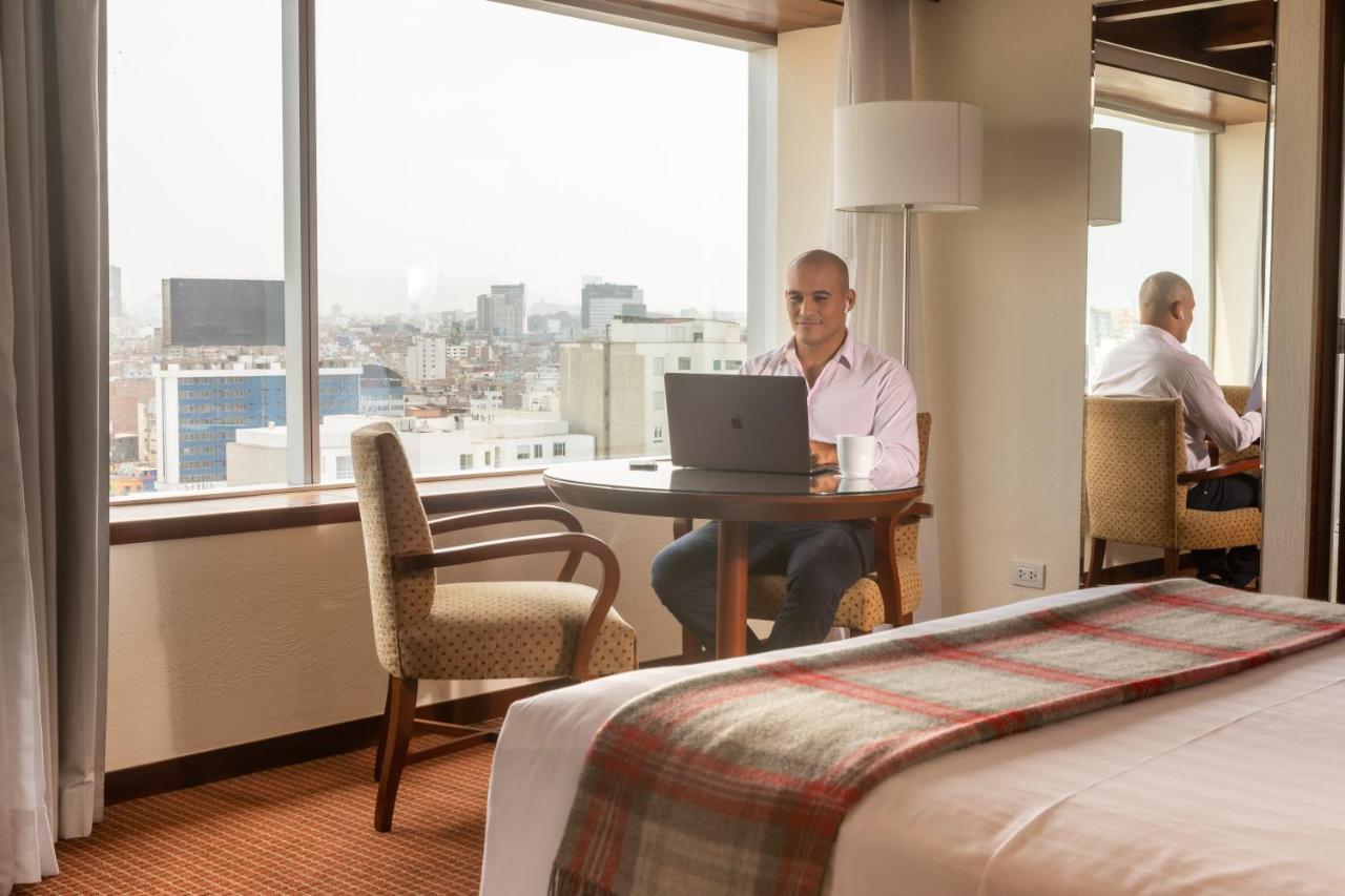 米拉弗洛雷斯安迪纳高级酒店 利马 外观 照片 A guest room at the hotel